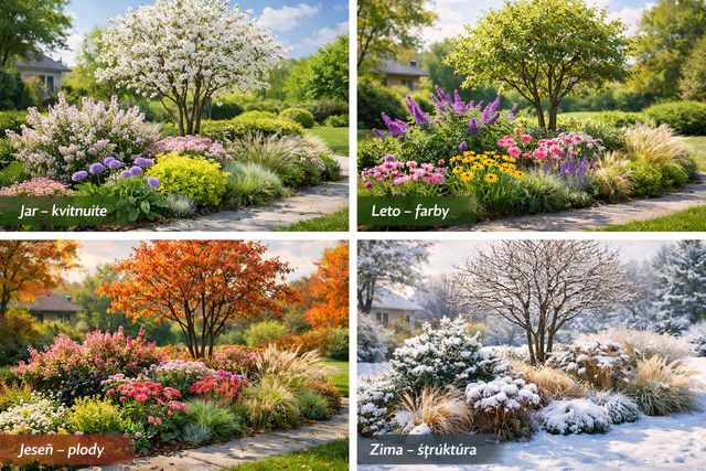 Ako kombinovať stromy a kry v záhrade: praktický návod pre prirodzený a upravený vzhľad