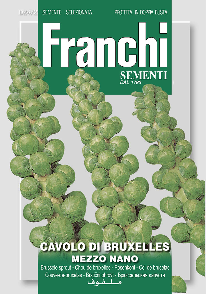 Ružičkový kel - CAVOLO DI BRUXELLES semená 8 gr.