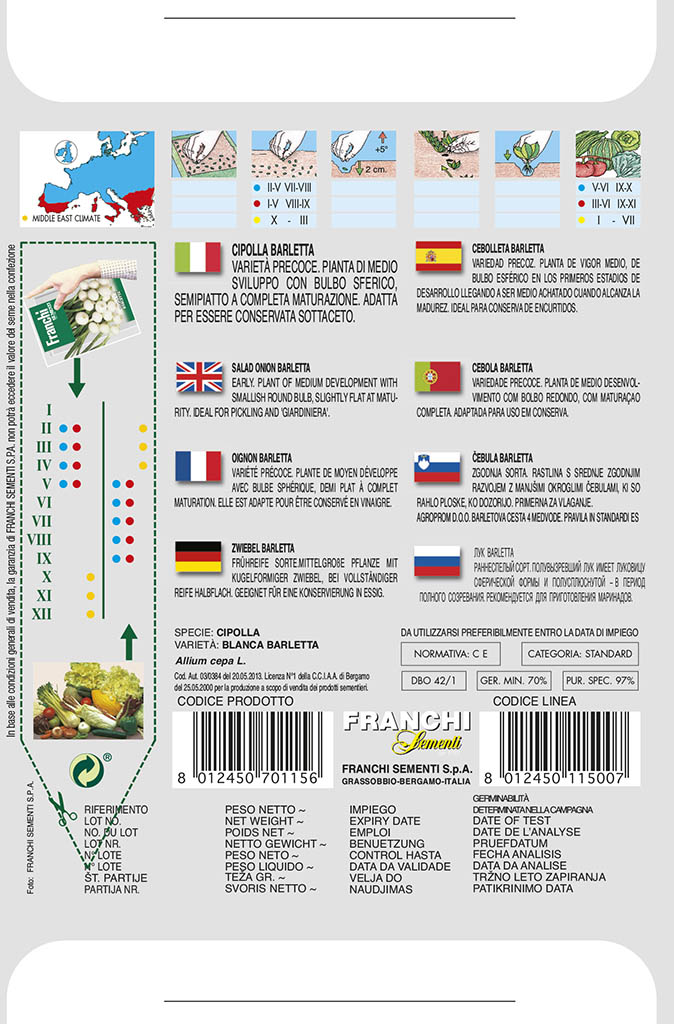 Cibuľa - BLANCA BARLETTA