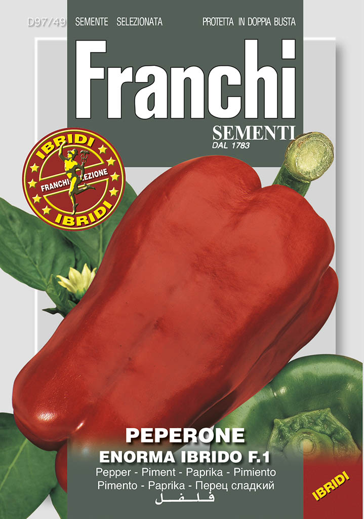 Paprika - ENORMA F1 - semená