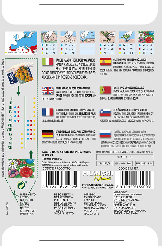 Aksamietnica nízka – ORANŽOVÁ