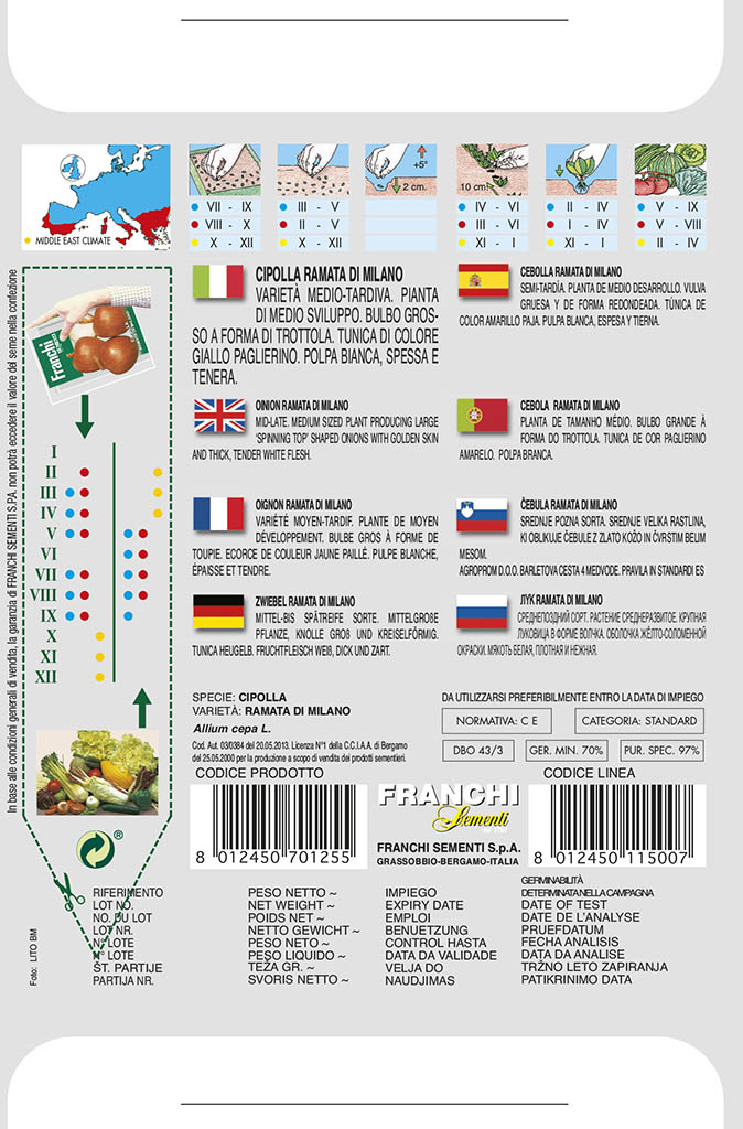 Cibuľa - RAMATA DI MILANO
