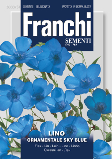 Okrasný ľan - modrá obloha - semená
